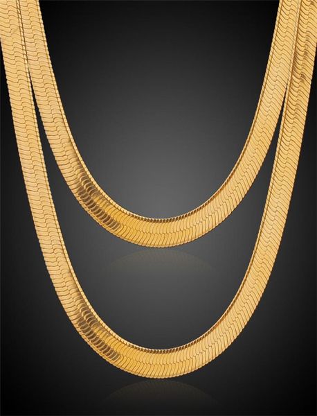 10mm 24inch men women yellow gold color filled plated link herringbone necklace chains jewelry factory whole 1473339, Silver
10mm 24inch men women yellow gold color filled plated link herringbone necklace chains jewelry factory whole 1473339, Silver