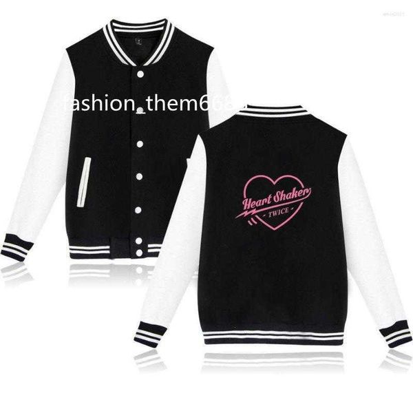men's jackets men's jackets kpop twice heart shaken sweatshirt baseball jacket women men autumn winter harajuku uniform coat cotto, Black;brown
men's jackets men's jackets kpop twice heart shaken sweatshirt baseball jacket women men autumn winter harajuku uniform coat cotto, Black;brown