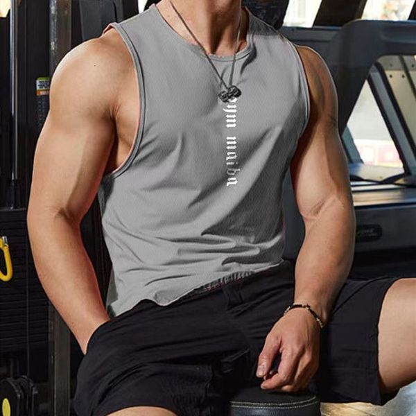 men' tank summer bodybuilding tank men gym workout fitness sleeveless shirt male undershirt quick-drying casual sports vest 230717, White;black
men' tank summer bodybuilding tank men gym workout fitness sleeveless shirt male undershirt quick-drying casual sports vest 230717, White;black