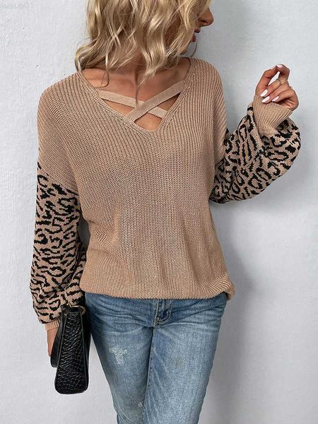women's sweaters fitshinling vintage sweater leopard v neck jerseys woman winter clothes 2023 fashion new in jumpers knit pullover sal, White;black
women's sweaters fitshinling vintage sweater leopard v neck jerseys woman winter clothes 2023 fashion new in jumpers knit pullover sal, White;black