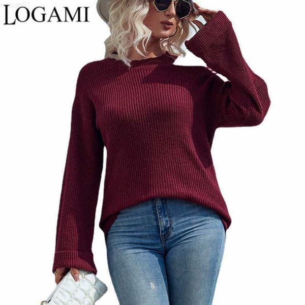 women's sweaters logami round neck hollow out sweater women's knitwear 2022 autumn/winter new flared sleeve sweater women l230718, White;black
women's sweaters logami round neck hollow out sweater women's knitwear 2022 autumn/winter new flared sleeve sweater women l230718, White;black