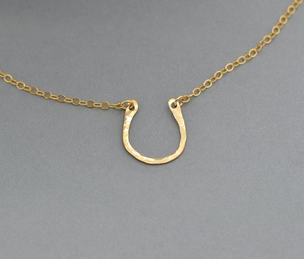 gold horseshoe necklace, dainty gold or silver necklace, layering necklace rose gold, delicate gold necklace, 14k gold fill
gold horseshoe necklace, dainty gold or silver necklace, layering necklace rose gold, delicate gold necklace, 14k gold fill