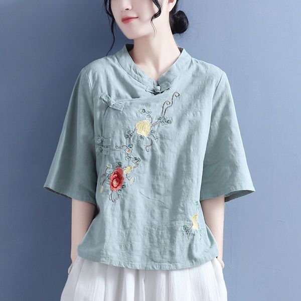 women's t-shirt women clothing y2k shirts for women fashion clothes casual vintage elegant embroidery ethnic style streetwear tshirt 2, White
women's t-shirt women clothing y2k shirts for women fashion clothes casual vintage elegant embroidery ethnic style streetwear tshirt 2, White
