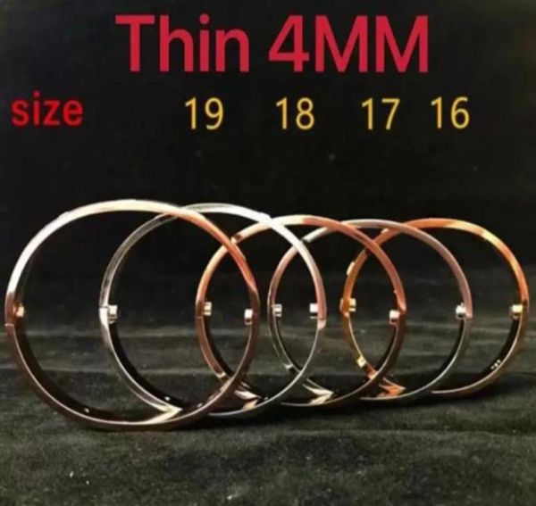 thin 4mm bracelet charm bangles women men 4cz titanium steel screw screwdriver love bracelets gold nail bracelet couples gift6434494, Golden;silver
thin 4mm bracelet charm bangles women men 4cz titanium steel screw screwdriver love bracelets gold nail bracelet couples gift6434494, Golden;silver