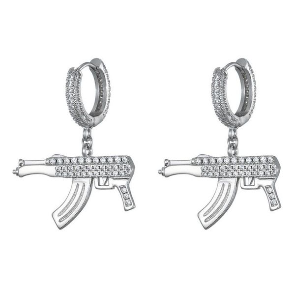 men women personality earrings gold silver color ice out bling cz gun earrings for girls women nice gift4768176, Golden;silver
men women personality earrings gold silver color ice out bling cz gun earrings for girls women nice gift4768176, Golden;silver