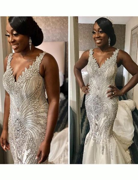 luxurious 2019 mermaid crystals arabic plus size wedding dresses vneck beaded tulle bridal dresses charming wedding gowns6153824, White
luxurious 2019 mermaid crystals arabic plus size wedding dresses vneck beaded tulle bridal dresses charming wedding gowns6153824, White
