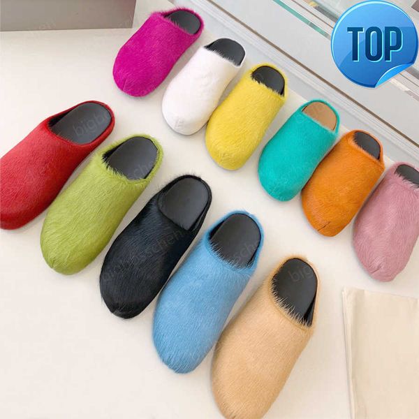 marni luxury horsehair slippers men's women's sandals clogs designers fashion leather flat heel comfortable outdoor fussbett sabot, Black
marni luxury horsehair slippers men's women's sandals clogs designers fashion leather flat heel comfortable outdoor fussbett sabot, Black
