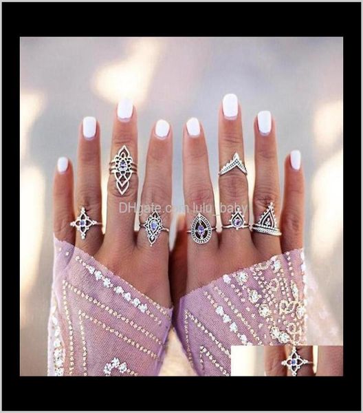 band jewelryvintage purple crystal hollow flower midi finger rings set 7pc mix style antique sier knuckle fashion stacking ring ha8416151, Silver
band jewelryvintage purple crystal hollow flower midi finger rings set 7pc mix style antique sier knuckle fashion stacking ring ha8416151, Silver