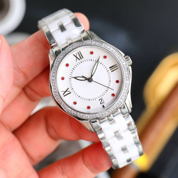 new women's watch luxury fashion women's watch japanese quartz watch 35mm diamond bezel sapphire white stainless steel bracelet fa, Slivery;golden
new women's watch luxury fashion women's watch japanese quartz watch 35mm diamond bezel sapphire white stainless steel bracelet fa, Slivery;golden