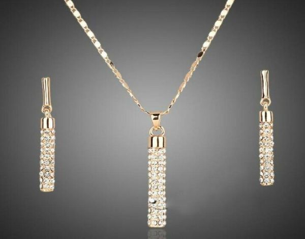 18k gold plated diamond earrings pendant necklace sets brand element fashion rhinestone jewelry set for women wedding party6409505, Silver
18k gold plated diamond earrings pendant necklace sets brand element fashion rhinestone jewelry set for women wedding party6409505, Silver