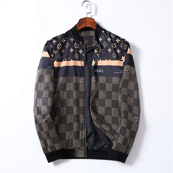 men's short jacket jacket hipster men's jacket jacket t52, Black;brown
