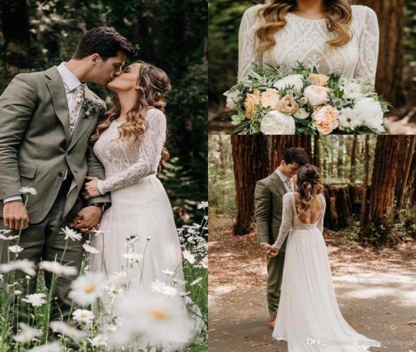 2020 spring summer beach bohemian wedding dresses backless long sleeve country boho bridal gowns wedding dress bc17043578496, White
2020 spring summer beach bohemian wedding dresses backless long sleeve country boho bridal gowns wedding dress bc17043578496, White