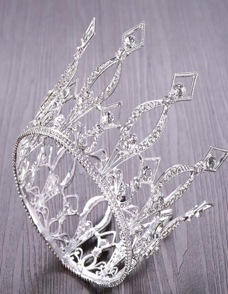 vintage rose gold round crystal tiara queen crown for bridal headpiece diadem prom jewelry wedding hair accessories y2008072954606, White;golden
vintage rose gold round crystal tiara queen crown for bridal headpiece diadem prom jewelry wedding hair accessories y2008072954606, White;golden