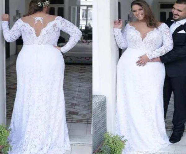 plus size wedding dresses long sleeves full lace bohemian beach bridal gowns vestido de novia1806627, White
plus size wedding dresses long sleeves full lace bohemian beach bridal gowns vestido de novia1806627, White