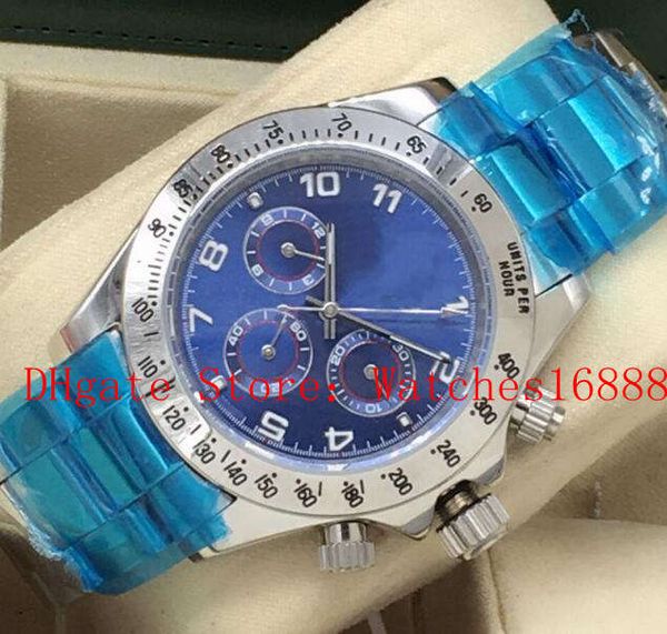 stainless steel bracelet no chronograph 116523 116509 40mm mechanical automatic mens watches black blue men's sport wrist watches, Slivery;brown
stainless steel bracelet no chronograph 116523 116509 40mm mechanical automatic mens watches black blue men's sport wrist watches, Slivery;brown