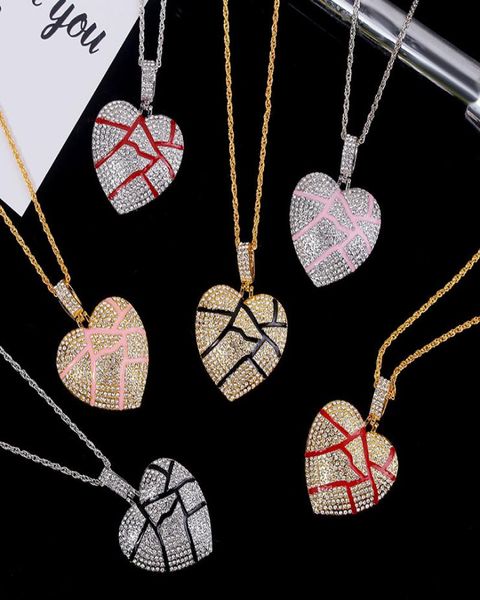 broken heart necklaces iced out pendant hip hop jewelry women fashion bling necklace crystal rhinestone love charm gold silver cha8532917
broken heart necklaces iced out pendant hip hop jewelry women fashion bling necklace crystal rhinestone love charm gold silver cha8532917
