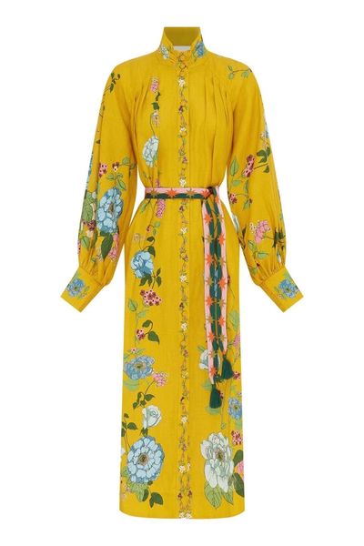 runway dresses australian designer dress 2023 summer flax yellow plant print lace up long sleeve holiday dress, Black
runway dresses australian designer dress 2023 summer flax yellow plant print lace up long sleeve holiday dress, Black