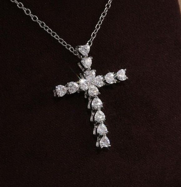 pendant necklaces heart shaped gorgeous zircon crosses pendants choker chains white gold color necklace for women fashion jewelry 7127559, Silver
pendant necklaces heart shaped gorgeous zircon crosses pendants choker chains white gold color necklace for women fashion jewelry 7127559, Silver