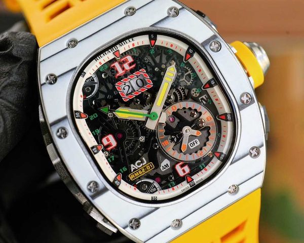 designer fantasic men wrist watches superb rm62-01 watch f5pm fully automatic mechanical movement sapphire mirror ntpt carbon fiber case wit, Slivery;brown
designer fantasic men wrist watches superb rm62-01 watch f5pm fully automatic mechanical movement sapphire mirror ntpt carbon fiber case wit, Slivery;brown