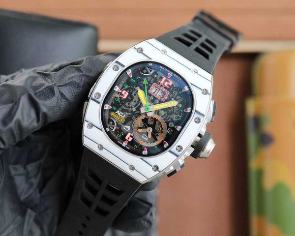 designer classical men wrist watches superb rm62-01 watch gwu6 fully automatic mechanical movement sapphire mirror ntpt carbon fiber case wi, Slivery;brown
designer classical men wrist watches superb rm62-01 watch gwu6 fully automatic mechanical movement sapphire mirror ntpt carbon fiber case wi, Slivery;brown