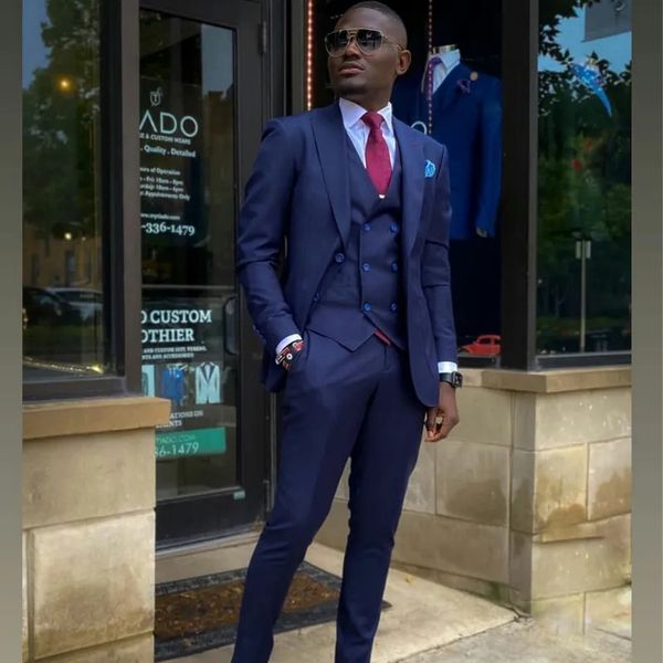 cool navy winter mens suits 3 pieces groom man pants suit business wedding tailored blazer pants, Black;gray
cool navy winter mens suits 3 pieces groom man pants suit business wedding tailored blazer pants, Black;gray