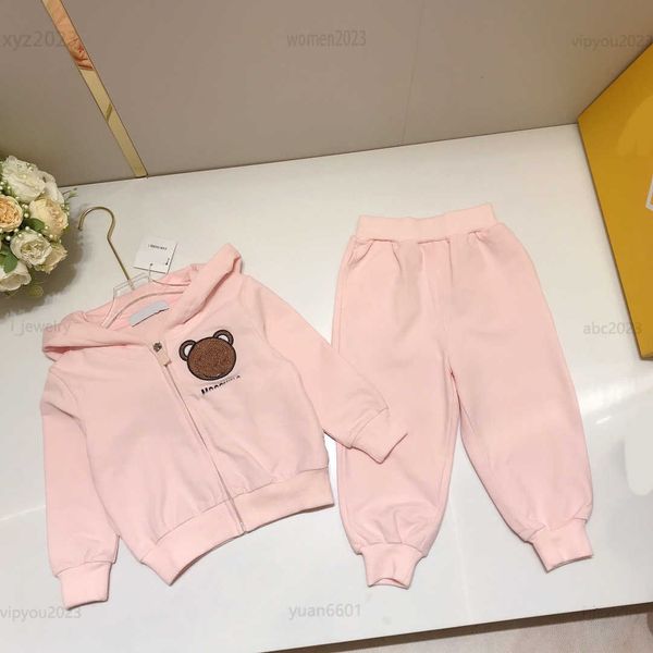 designer baby suits autumn set tracksuits size 90-120 cm 2pcs cute bear print hooded jacket and pink pants july16, White
designer baby suits autumn set tracksuits size 90-120 cm 2pcs cute bear print hooded jacket and pink pants july16, White