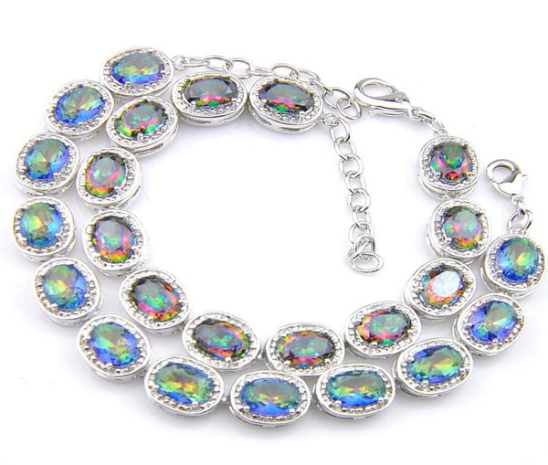 luckyshine 2 pcs 925 sterling silver mystic z oval rainbow bracelets sliver for women colored zircon bracelets bangles jewelry1001136, Black
luckyshine 2 pcs 925 sterling silver mystic z oval rainbow bracelets sliver for women colored zircon bracelets bangles jewelry1001136, Black