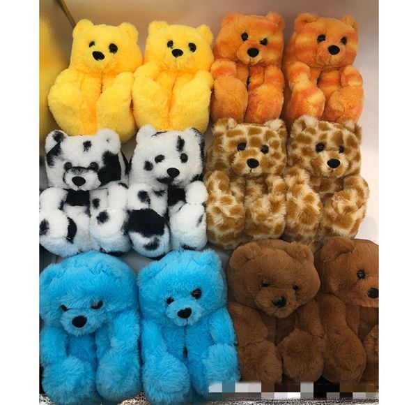 children039s teddy bear slippers kids fluffy plush slides cute cartoon bear casual flat home shoes baby fashion flip flops9881851, Black;grey
children039s teddy bear slippers kids fluffy plush slides cute cartoon bear casual flat home shoes baby fashion flip flops9881851, Black;grey