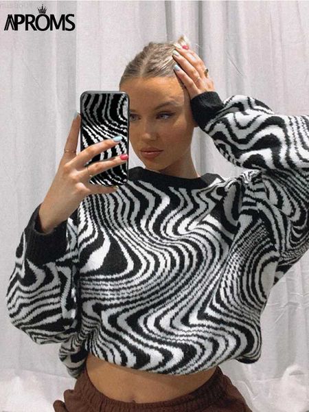 women's sweaters aproms elegant black white striped print knitted sweaters women 2022 winter long sleeve soft warm pullovers female rib, White;black
women's sweaters aproms elegant black white striped print knitted sweaters women 2022 winter long sleeve soft warm pullovers female rib, White;black