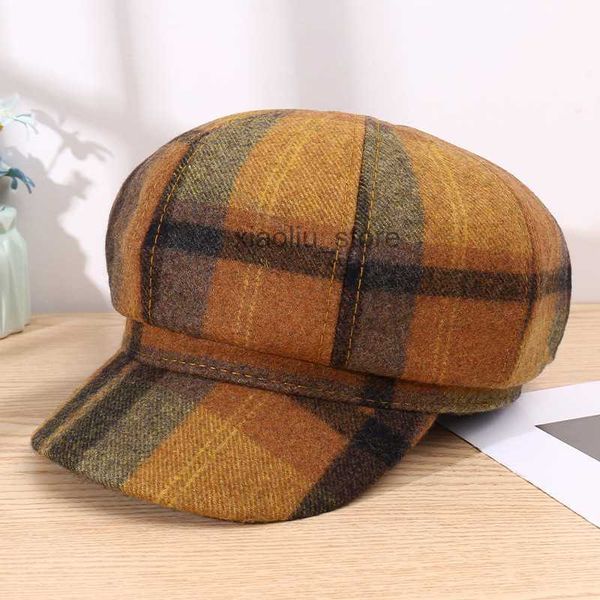 newsboy hats autumn and winter new woolen octagonal hat color matching plaid fashion art beret painter hat retro grace men's and women&, Blue;gray
newsboy hats autumn and winter new woolen octagonal hat color matching plaid fashion art beret painter hat retro grace men's and women&, Blue;gray