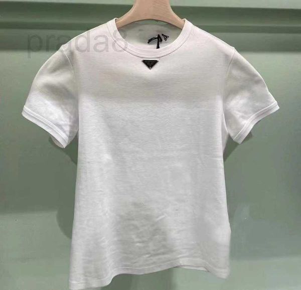 women's t-shirt designer fashion brand triangle round neck short sleeve t-shirt 2023 summer new casual versatile cotton 1vfn, White
women's t-shirt designer fashion brand triangle round neck short sleeve t-shirt 2023 summer new casual versatile cotton 1vfn, White