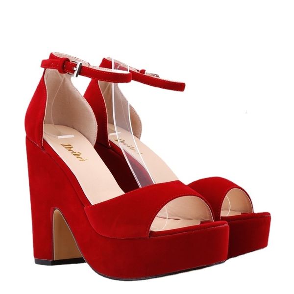dress shoes loslandifen summer ankle strap sandal 12cm women pumps peep toe square high heels woman shoes flock platform wedding shoes 23071, Black
dress shoes loslandifen summer ankle strap sandal 12cm women pumps peep toe square high heels woman shoes flock platform wedding shoes 23071, Black