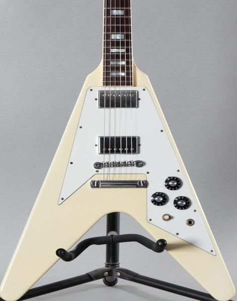 2022 custom shop 70039s flying v block inlays vintage gloss classic white electric guitar7836197
2022 custom shop 70039s flying v block inlays vintage gloss classic white electric guitar7836197