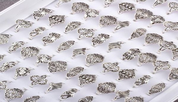 100pcs mix style flower elegant alloy band rings vintage rings for women jewelry whole lots2175496, Silver
100pcs mix style flower elegant alloy band rings vintage rings for women jewelry whole lots2175496, Silver