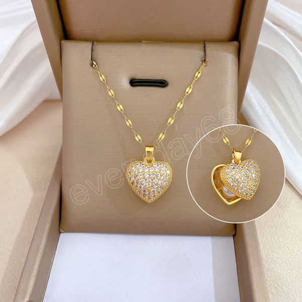 sparking bling crystal paved heart charm pendant love necklace for women choker gold stainless steel chain jewelry, Silver
sparking bling crystal paved heart charm pendant love necklace for women choker gold stainless steel chain jewelry, Silver