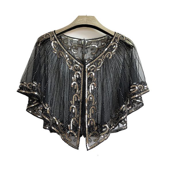 shawls sequins coat poncho women scarf outfits black cape ladies scarves party outerwear shawls casaco wraps woman clothes robe mujer 230717, Blue;gray
shawls sequins coat poncho women scarf outfits black cape ladies scarves party outerwear shawls casaco wraps woman clothes robe mujer 230717, Blue;gray