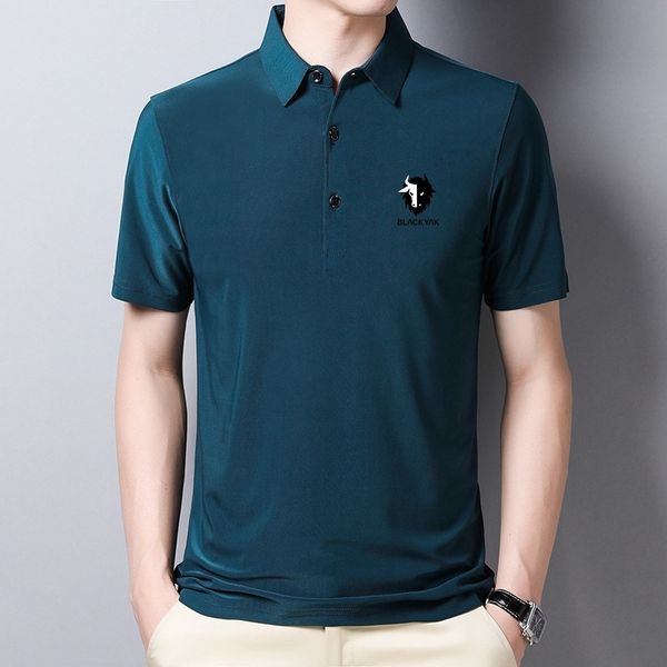 men's polos lapel solid color ice silk loose summer business black yak polo shirtshort sleeve tshirt 230717, White;black
men's polos lapel solid color ice silk loose summer business black yak polo shirtshort sleeve tshirt 230717, White;black
