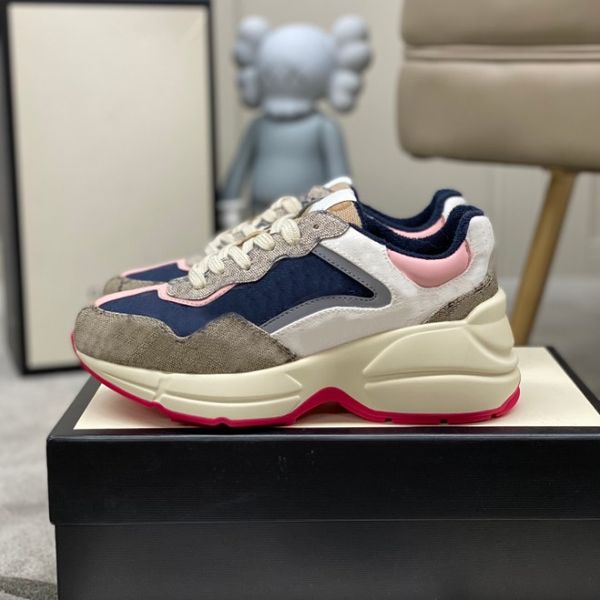 rhyton luxurys designer sneaker womens outdoor shoe multicolor white apple beige ebony duck vintage logo brick red mouth think thank interlo, Black
rhyton luxurys designer sneaker womens outdoor shoe multicolor white apple beige ebony duck vintage logo brick red mouth think thank interlo, Black