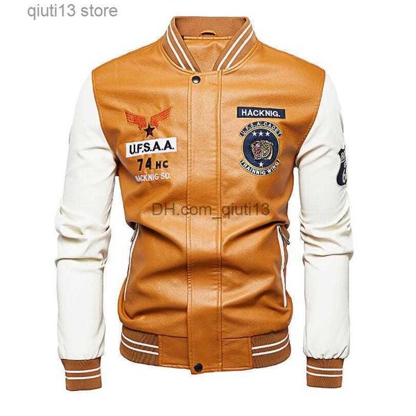 men's jackets men moto leather jackets slim fit pu leather coats men jackets and coats new fashion men autumn leather jackets 4xl t2307, Black;brown
men's jackets men moto leather jackets slim fit pu leather coats men jackets and coats new fashion men autumn leather jackets 4xl t2307, Black;brown