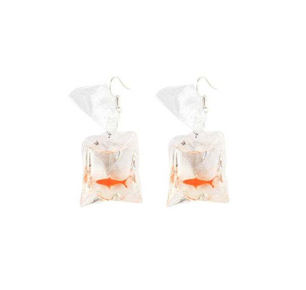 fashion creative koi fish goldfish water bag dangle earrings cute handmade earrings womens jewelry6655980, Silver
fashion creative koi fish goldfish water bag dangle earrings cute handmade earrings womens jewelry6655980, Silver