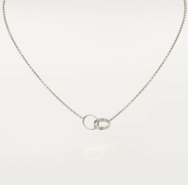 pendant necklaces classic design double loop charms love necklace for women girls 316l titanium steel wedding jewelry collares col6405239, Silver
pendant necklaces classic design double loop charms love necklace for women girls 316l titanium steel wedding jewelry collares col6405239, Silver