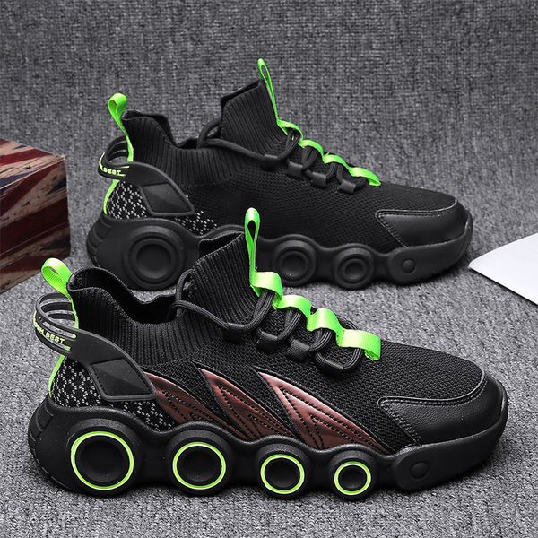 running shoes for men black white fashion jogging comfortable breathable mesh wheel-shape casual shoe outdoor mens trainers 40-44
running shoes for men black white fashion jogging comfortable breathable mesh wheel-shape casual shoe outdoor mens trainers 40-44