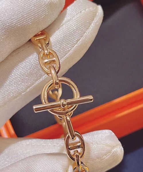 designer hemrres bracelet h family's new hollow pig nose women's 18k rose gold simple versatile ot buckle vr5k pgt3, Black
designer hemrres bracelet h family's new hollow pig nose women's 18k rose gold simple versatile ot buckle vr5k pgt3, Black