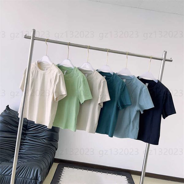 lulu y t shirts women pullover yoga sportswear made of silk blend fabric 100% nylon four-way stretch multi-color round neck yogas sports lad
lulu y t shirts women pullover yoga sportswear made of silk blend fabric 100% nylon four-way stretch multi-color round neck yogas sports lad