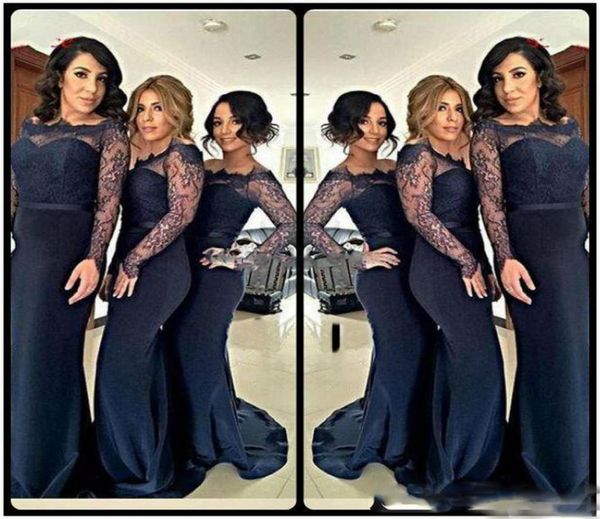 2018 navy lace long sleeves bridesmaid dress groups sheer neck floor length mermaid plus size maid of the bride gown for wedding7330987, White;pink
2018 navy lace long sleeves bridesmaid dress groups sheer neck floor length mermaid plus size maid of the bride gown for wedding7330987, White;pink