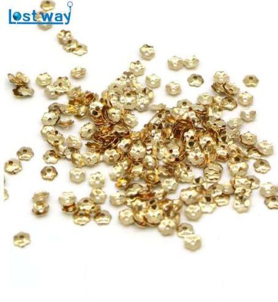 4mm 1000pcslot whole metal six leaves bead cups silver gold color flower petal spacer beads caps finding for jewelry making6075724, Black
4mm 1000pcslot whole metal six leaves bead cups silver gold color flower petal spacer beads caps finding for jewelry making6075724, Black