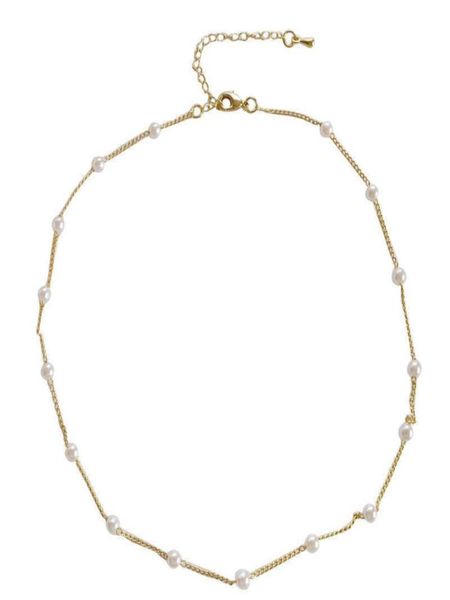 duoying oem collier de perles new design women gold plated natural dainty pearl necklace9006865, Silver
duoying oem collier de perles new design women gold plated natural dainty pearl necklace9006865, Silver