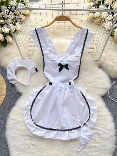 pyjamas singreiny sweet bow ruffles erotic pajams dress women a-line sheath short tank night dress cosplay lingerie nightwear 230718, Red;black
pyjamas singreiny sweet bow ruffles erotic pajams dress women a-line sheath short tank night dress cosplay lingerie nightwear 230718, Red;black