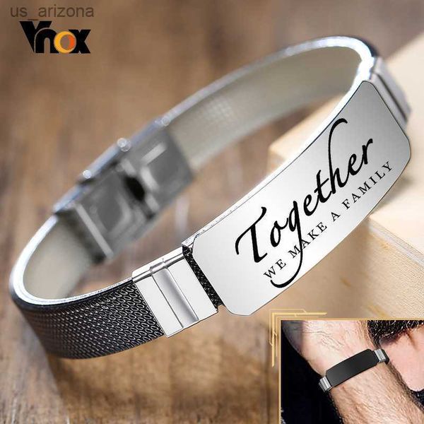 vnox personalized quotes bracelets for men customize s stainless steel bangle sile band casual gentle gift l230620, Golden;silver
vnox personalized quotes bracelets for men customize s stainless steel bangle sile band casual gentle gift l230620, Golden;silver