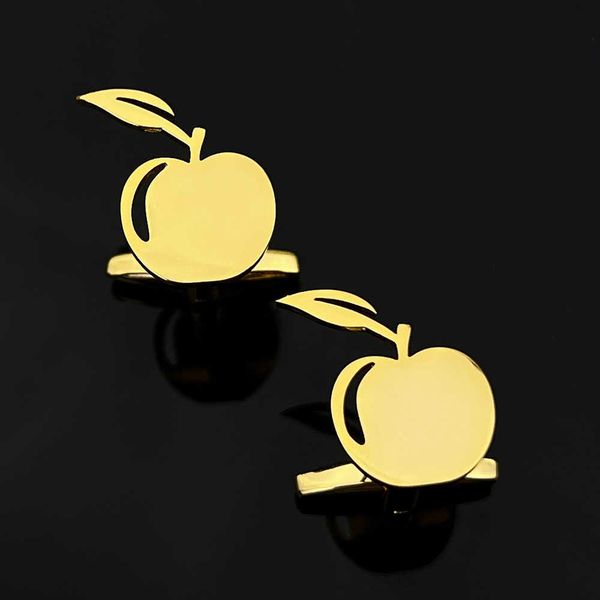 cuff links classic fruit apple cufflinks for men women shirt sleeves clips stainless steel buckle jewelry wedding groom gifts droppshipping, Silver
cuff links classic fruit apple cufflinks for men women shirt sleeves clips stainless steel buckle jewelry wedding groom gifts droppshipping, Silver